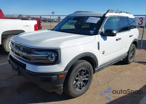 2024 Ford Bronco Sport Big Bend z USA, uszkodzony, nr VIN 3FMCR9B66RRE88534